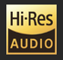 Hi-Res Audio certified